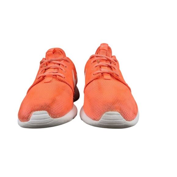 Nike Shoes Womens 7.5 Sneaker Roshe Run Lifestyle Athletic Trainer Total Crimson - Picture 3 of 13